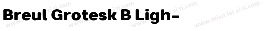 Breul Grotesk B Ligh字体转换